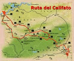 Itineraire de la route du Legado Andalusí