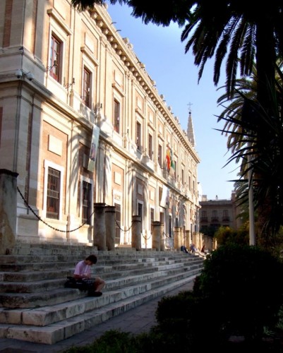 Exterior building of Archivo de Indias
